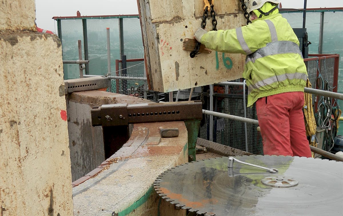 Robotic Demolition at Battersea Power Station